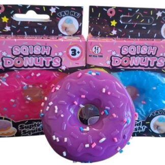 Squishy donut - fidget - toys - speelgoed - kinderen - stress verlichtend