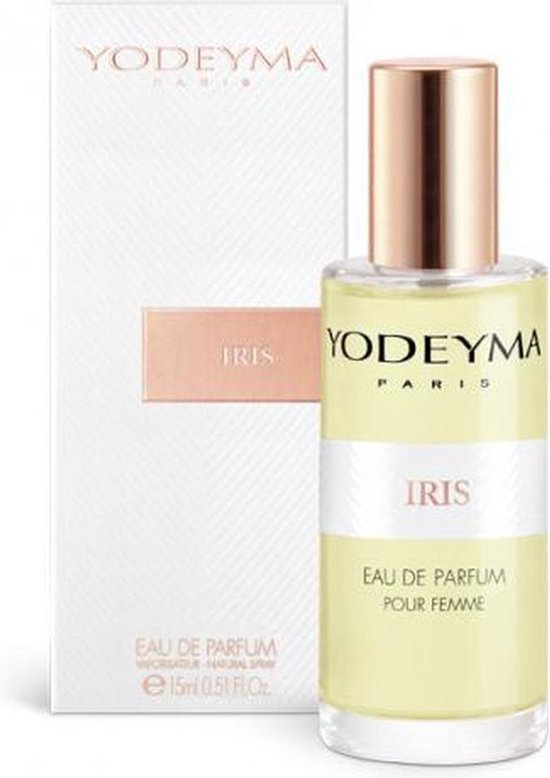 Yodeyma Iris parfum - Oriëntaals Houtachtig voor de sensuele vrouw - 15 ml