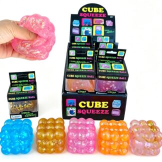 Sugar Squishy Bubbel Kubus Glitter