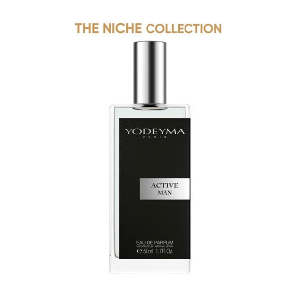 Yodeyma Active Man parfum - Chypre Fresh eau de parfum voor heren - 50ml