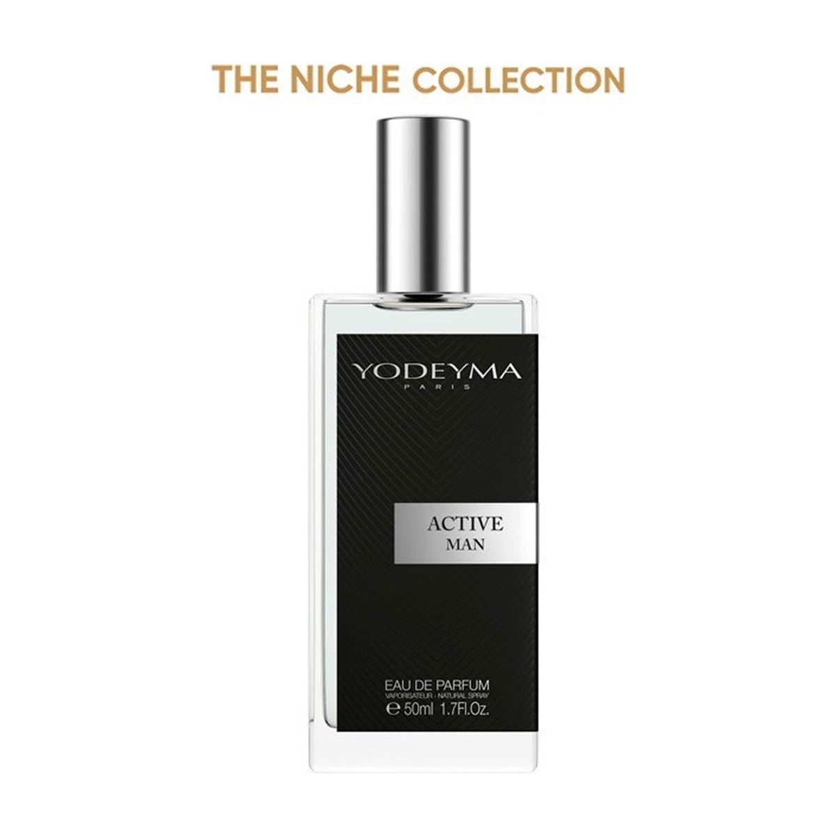 Yodeyma Active Man parfum - Chypre Fresh eau de parfum voor heren - 50ml